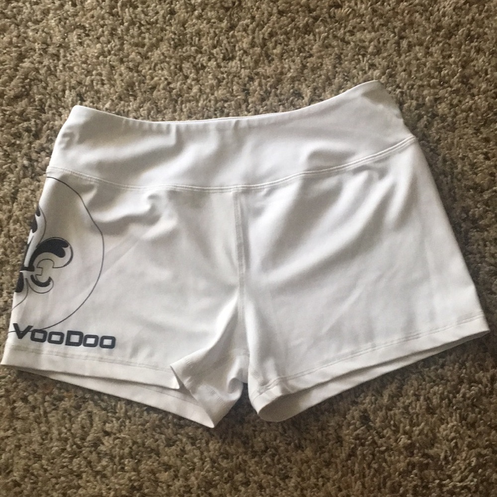 Barbell voodoo spandex shorts